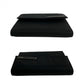 PRADA Bifold Wallet Nylon, Leather black logo Metal Women Used Authentic