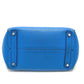 Dior Tote Bag leather blue Handbag Crossbody open bar handbag Women Used Authentic