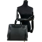 LOUIS VUITTON Business bag M31012 leather black Taiga Kasbeck GM mens Used Authentic