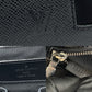LOUIS VUITTON Business bag M31012 leather black Taiga Kasbeck GM mens Used Authentic