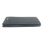 Dior Long Wallet Purse leather black Punching of League