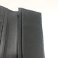Dior Long Wallet Purse leather black Punching of League