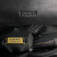 LOEWE Handbag Leather, Nappa Leather, Suede black LOEWE logo engraved tassel bead motif Women Used Authentic