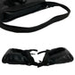LOEWE Handbag Leather, Nappa Leather, Suede black LOEWE logo engraved tassel bead motif Women Used Authentic