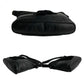 LOEWE Handbag Leather, Nappa Leather, Suede black LOEWE logo engraved tassel bead motif Women Used Authentic