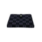 LOEWE Bifold Wallet Canvas, Leather black Anagram logo all-over pattern Women Used Authentic