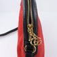 GUCCI Shoulder Bag 499621 Suede, Leather Red Ofidia Women Used Authentic