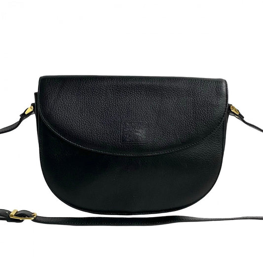 BURBERRY Shoulder Bag leather black