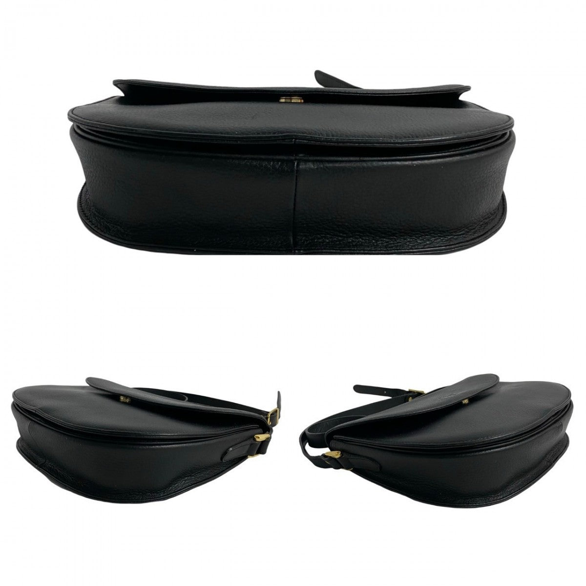BURBERRY Shoulder Bag leather black