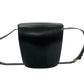 CELINE Shoulder Bag Calfskin, Leather black Gancini logo Metal Women Used Authentic