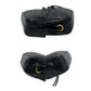 LOEWE Shoulder Bag leather black Anagram logo Women Used Authentic