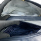 GUCCI Shoulder Bag Leather, PVC Navy Micro GG logo Metal Women Used Authentic