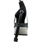 GUCCI Shoulder Bag Leather, PVC Navy Micro GG logo Metal Women Used Authentic