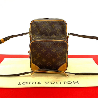 LOUIS VUITTON Shoulder Bag M45236 Leather, PVC Brown Monogram Amazone Women(Unisex) Used Authentic