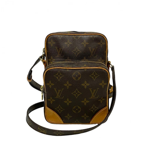 LOUIS VUITTON Shoulder Bag M45236 Leather, PVC Brown Monogram Amazone Women(Unisex) Used Authentic