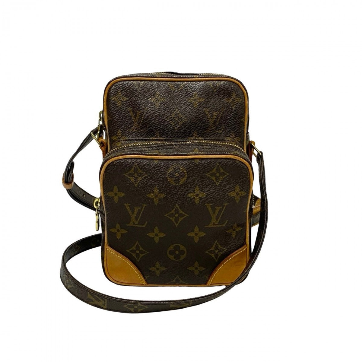 LOUIS VUITTON Shoulder Bag M45236 Leather, PVC Brown Monogram Amazone Women(Unisex) Used Authentic
