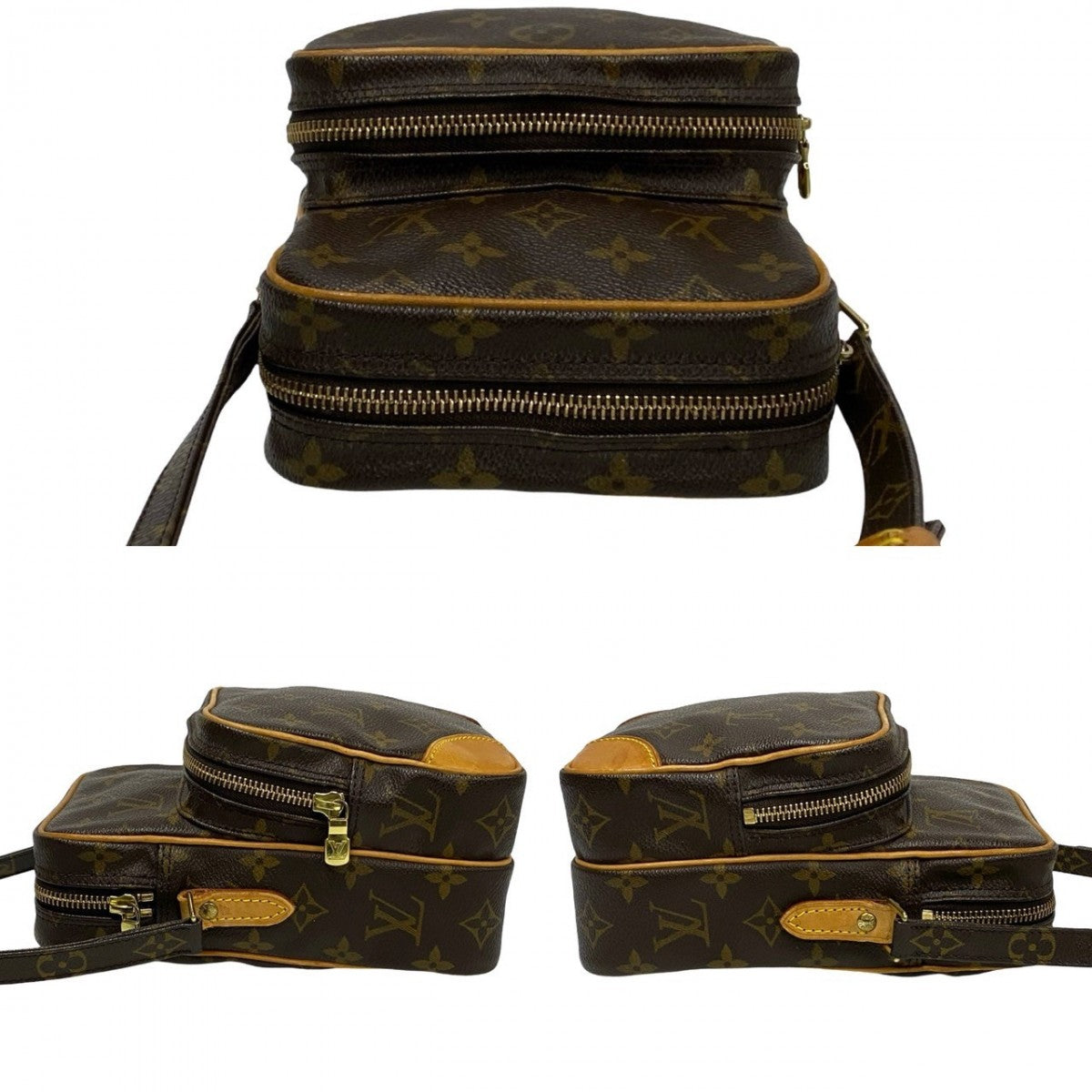 LOUIS VUITTON Shoulder Bag M45236 Leather, PVC Brown Monogram Amazone Women(Unisex) Used Authentic