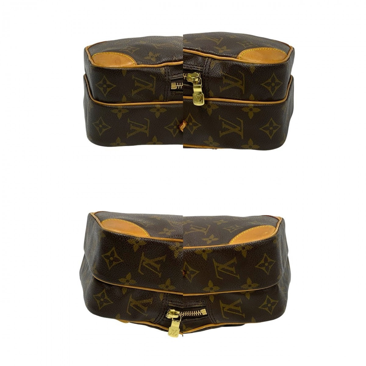 LOUIS VUITTON Shoulder Bag M45236 Leather, PVC Brown Monogram Amazone Women(Unisex) Used Authentic