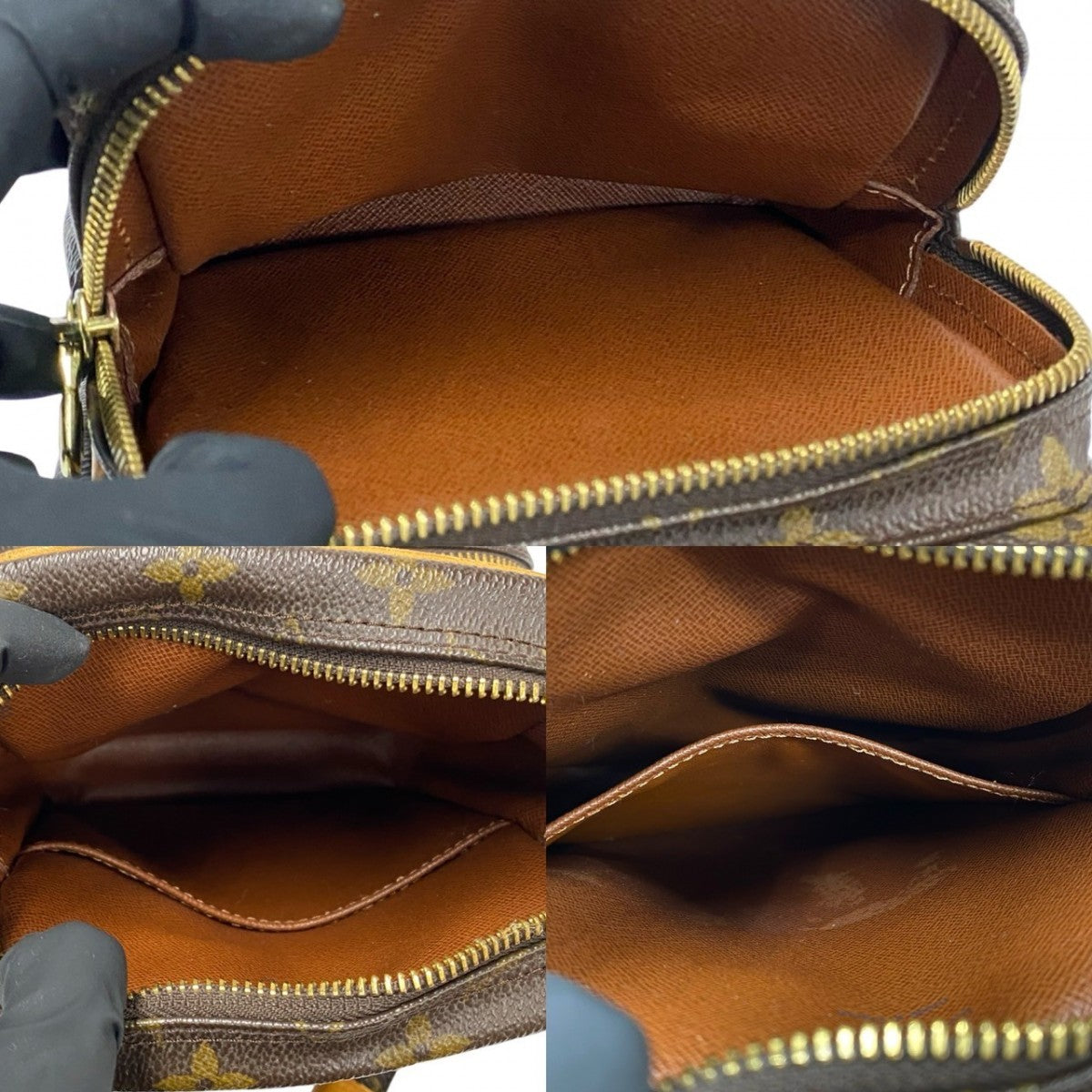 LOUIS VUITTON Shoulder Bag M45236 Leather, PVC Brown Monogram Amazone Women(Unisex) Used Authentic