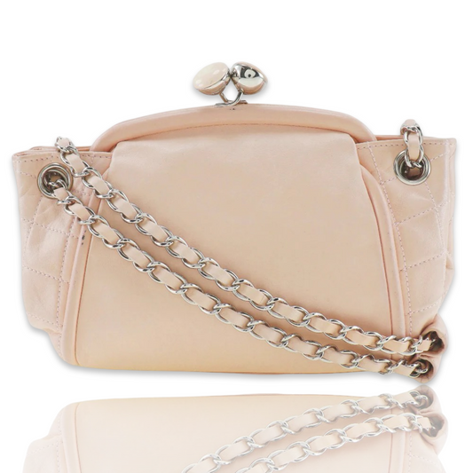 CHANEL BALLERINA PURSE ON CHAIN