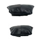 LOEWE Shoulder Bag leather black Anagram logo Women Used Authentic