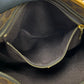 CELINE Tote Bag Leather, PVC Brown Macadam Brazon Women Used Authentic