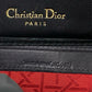 Dior Tri-fold wallet leather black