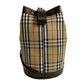 BURBERRY Sling bag Canvas, Leather Brown Nova Check Women(Unisex) Used Authentic