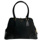 PRADA Handbag Nylon, Leather black Triangle Logo Metal Women Used Authentic