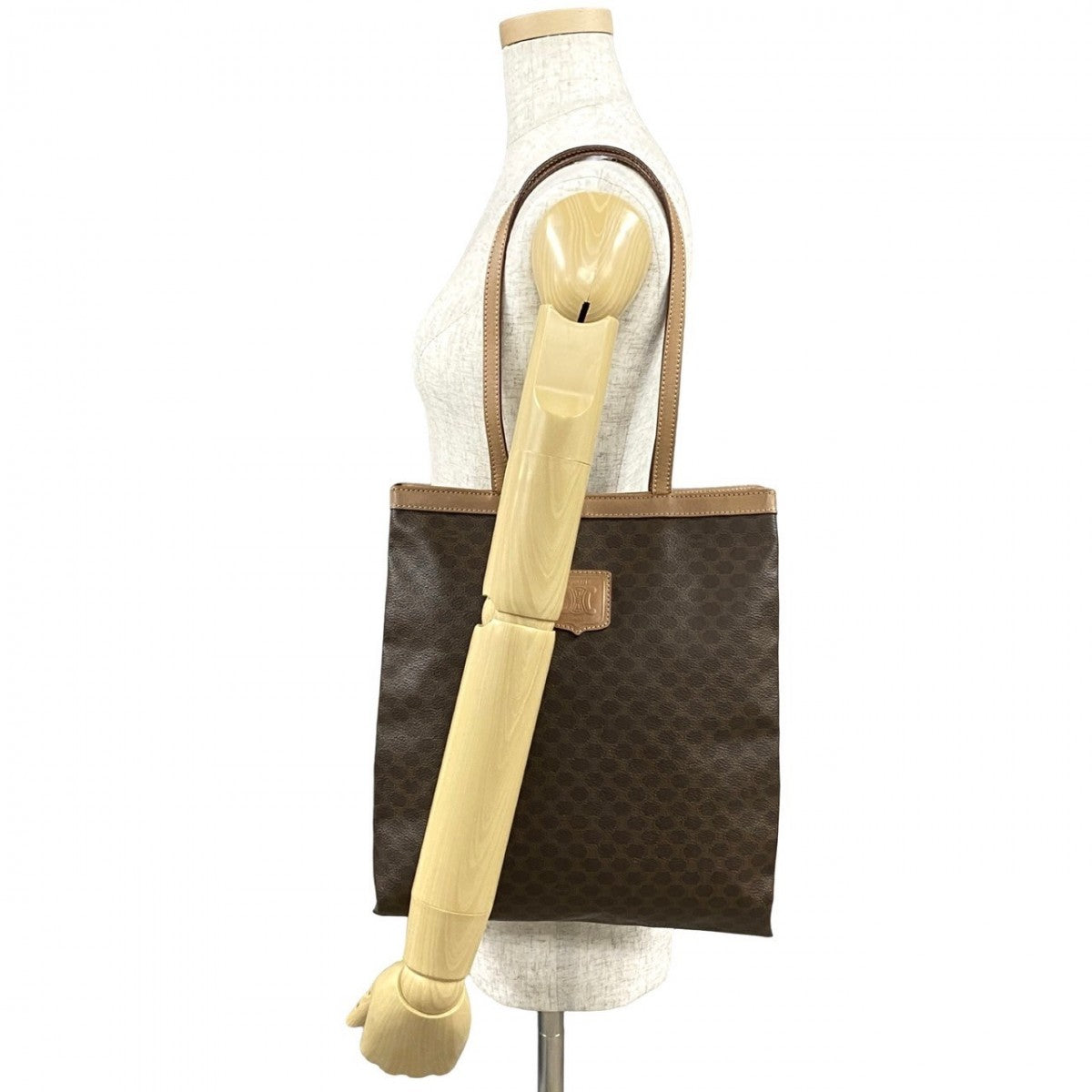 CELINE Tote Bag leather Brown
