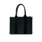 BALENCIAGA Shoulder Bag Leather, Nylon black logo Hardware Tote mens(Unisex) Used Authentic