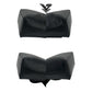 GUCCI Shoulder Bag leather Navy logo Metal Women Used Authentic
