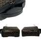 LOEWE Handbag Patent leather, PVC black Leopard Leopard Pattern Women Used Authentic