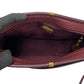 GUCCI Shoulder Bag leather wine-red GG logo Metal Women Used Authentic