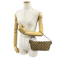 GUCCI Handbag Canvas, Leather Brown GG logo Women Used Authentic