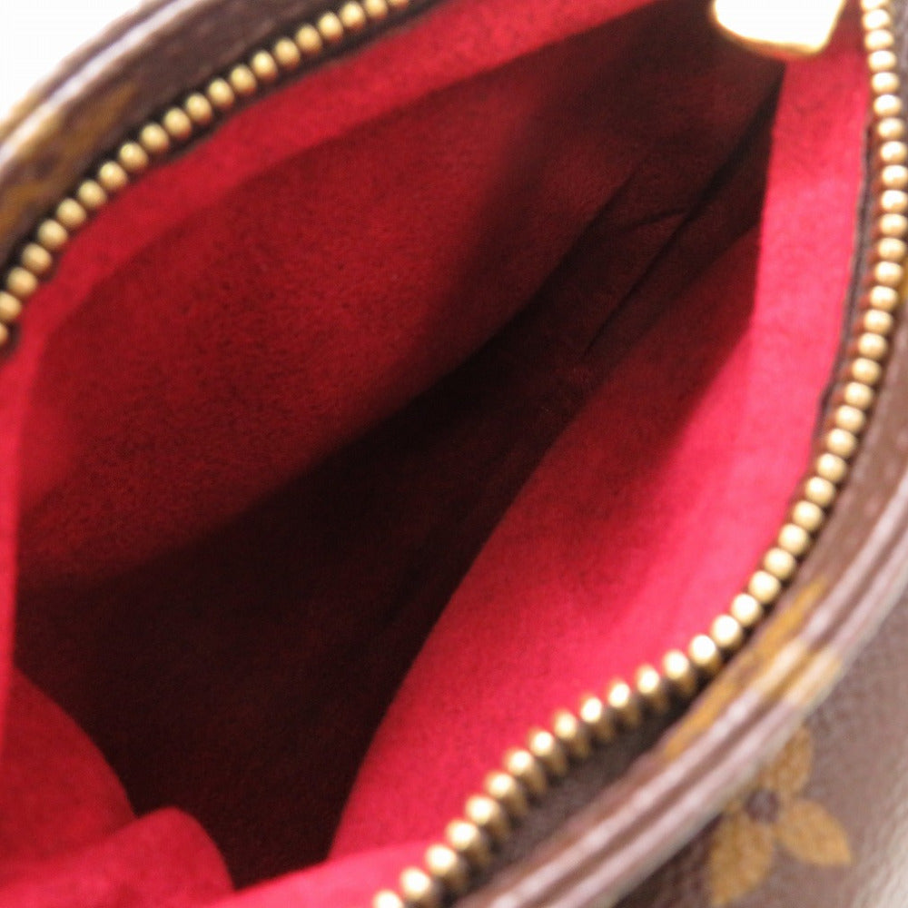 LOUIS VUITTON Pouch M51901 Monogram canvas Brown Monogram Partition Women Used Authentic