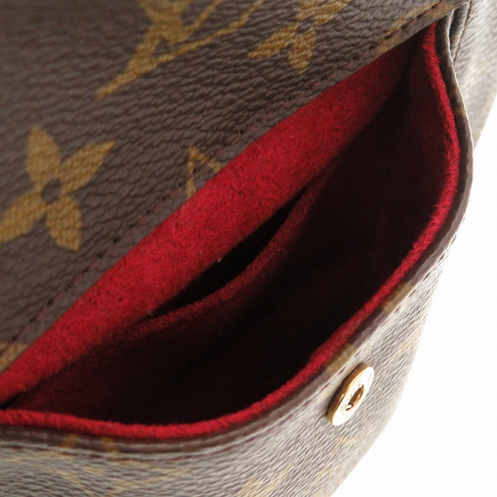 LOUIS VUITTON Pouch M51901 Monogram canvas Brown Monogram Partition Women Used Authentic
