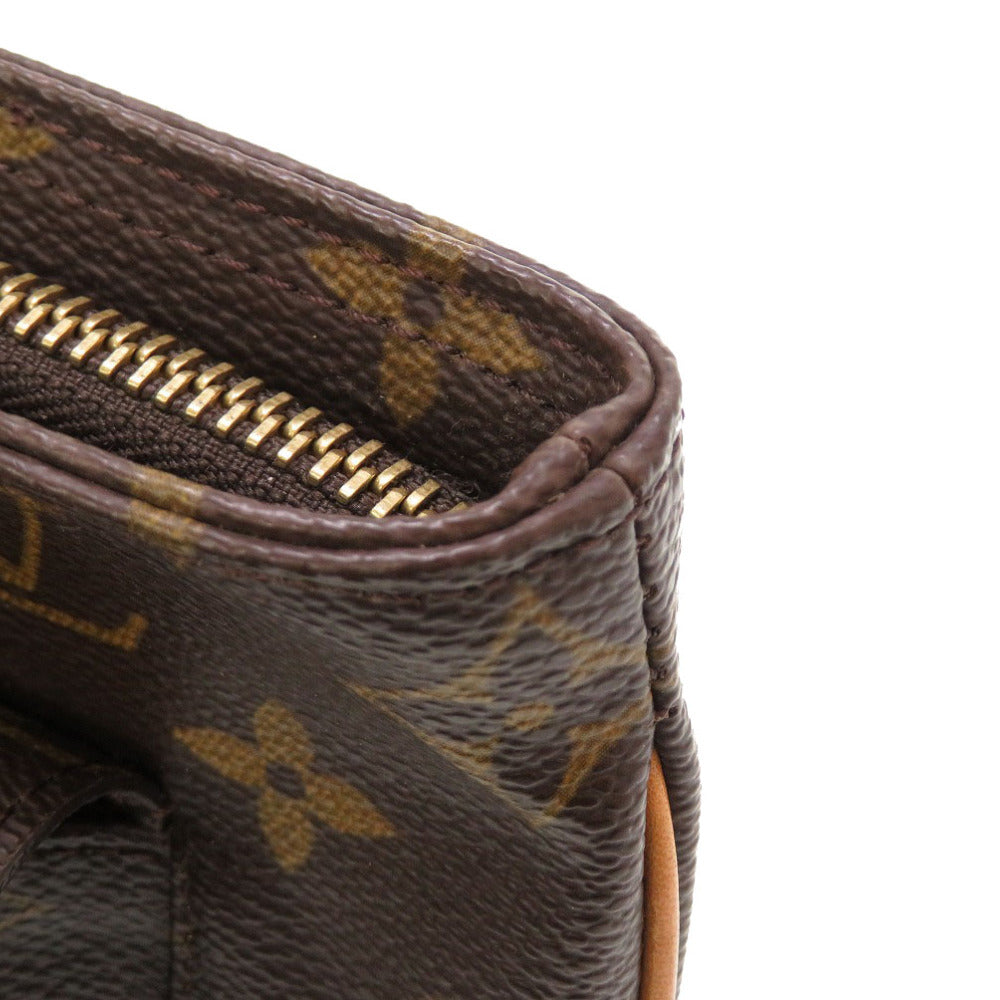 LOUIS VUITTON Pouch M51901 Monogram canvas Brown Monogram Partition Women Used Authentic