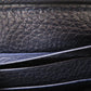 GUCCI Long Wallet Purse 473928 leather Navy Zip Around Women(Unisex) Used Authentic