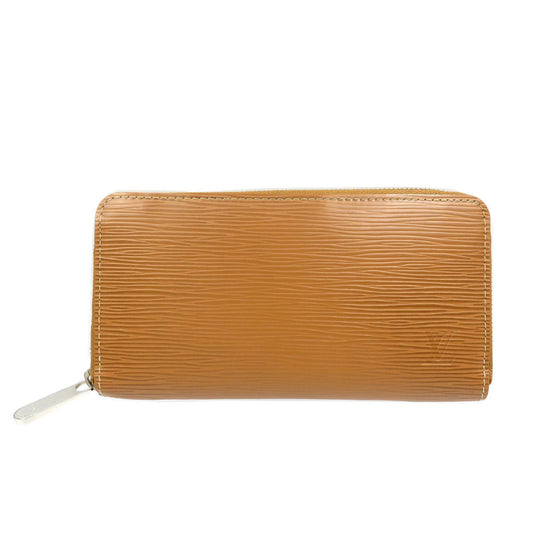 LOUIS VUITTON Long Wallet Purse Epi Leather Brown Epi Zippy wallet Women(Unisex) Used Authentic