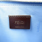 FENDI Pouch 8M0341 leather blue Multi studs Women Used Authentic