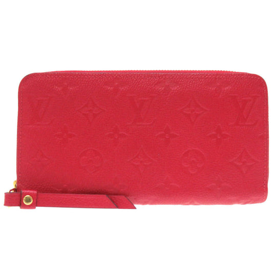 LOUIS VUITTON Long Wallet Purse M61865 Monogram Ann Platt Slys Monogram Unplant Zippy wallet Women Used Authentic