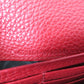 GUCCI Long Wallet Purse 453164 leather Red Animalier Continental Wallet Women Used Authentic