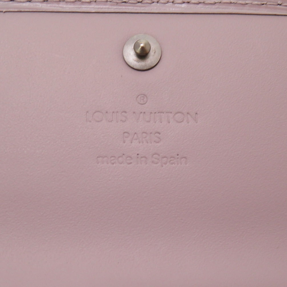 LOUIS VUITTON Long Wallet Purse M6338B Epi Leather lilac Three fold Epi Portefeuille International Women Used Authentic