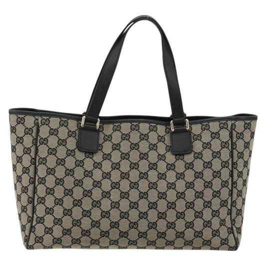 GUCCI GG Canvas Hand Bag Black