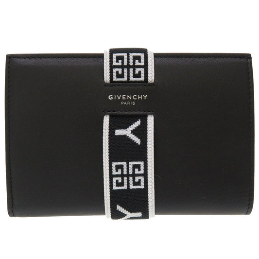 GIVENCHY Bifold Wallet BB605AB0CQ 001 leather black Givenchy Women Used Authentic
