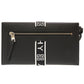 GIVENCHY Clutch bag leather black logo Women Used Authentic