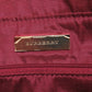BURBERRY Handbag canvas beige check Women Used Authentic