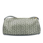 CELINE Shoulder Bag Canvas, Leather olive Women Used Authentic