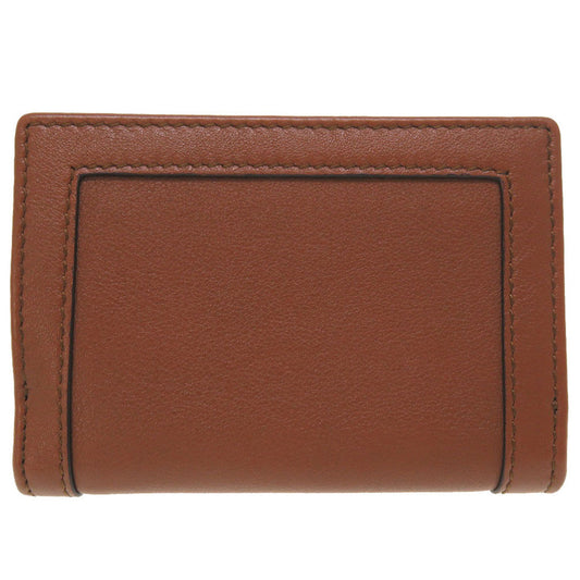 GUCCI Tri-fold wallet 658633 Bamboo Brown Diana medium mens Used Authentic